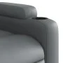 Gray synthetic leather electric reclining massage chair by , Armchairs - Ref: Foro24-3204540, Price: 288,79 €, Discount: %