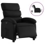 Sillón reclinable eléctrico de cuero sintético negro de , Sillones - Ref: Foro24-3204026, Precio: 242,76 €, Descuento: %
