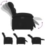 Sillón reclinable eléctrico de cuero sintético negro de , Sillones - Ref: Foro24-3204026, Precio: 242,76 €, Descuento: %
