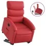 Red artificial leather lifting recliner by , Armchairs - Ref: Foro24-3204045, Price: 280,91 €, Discount: %