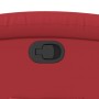 Sillón reclinable elevable cuero artificial rojo de , Sillones - Ref: Foro24-3204045, Precio: 265,64 €