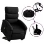 Black Artificial Leather Foot Massage Recliner by , Armchairs - Ref: Foro24-3204047, Price: 292,19 €, Discount: %