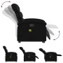 Black Artificial Leather Foot Massage Recliner by , Armchairs - Ref: Foro24-3204047, Price: 292,19 €, Discount: %