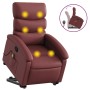 Fußmassage-Liegestuhl aus rotem Kunstleder von , Sessel - Ref: Foro24-3204051, Preis: 263,34 €, Rabatt: %