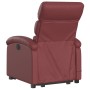 Fußmassage-Liegestuhl aus rotem Kunstleder von , Sessel - Ref: Foro24-3204051, Preis: 263,34 €, Rabatt: %