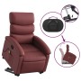 Fußmassage-Liegestuhl aus rotem Kunstleder von , Sessel - Ref: Foro24-3204051, Preis: 263,34 €, Rabatt: %