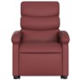 Fußmassage-Liegestuhl aus rotem Kunstleder von , Sessel - Ref: Foro24-3204051, Preis: 263,34 €, Rabatt: %