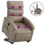 Cappuccino artificial leather foot massage recliner by , Armchairs - Ref: Foro24-3204053, Price: 341,20 €, Discount: %