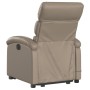Cappuccino-Fußmassagesessel aus Kunstleder von , Sessel - Ref: Foro24-3204053, Preis: 316,48 €, Rabatt: %