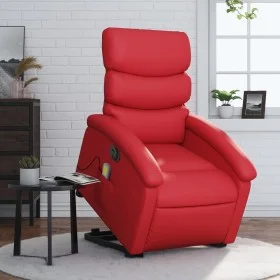 Roter Majesty-Stuhl mit elektrischem Aufzug aus Kunstleder von , Sessel - Ref: Foro24-3204066, Preis: 357,82 €, Rabatt: %