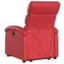 Sillón de majaje elevable eléctrico cuero artificial rojo de , Sillones - Ref: Foro24-3204066, Precio: 360,25 €, Descuento: %