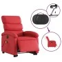 Sillón de majaje elevable eléctrico cuero artificial rojo de , Sillones - Ref: Foro24-3204066, Precio: 360,25 €, Descuento: %