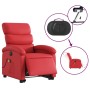Sillón de majaje elevable eléctrico cuero artificial rojo de , Sillones - Ref: Foro24-3204066, Precio: 336,95 €, Descuento: %