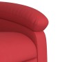 Sillón de majaje elevable eléctrico cuero artificial rojo de , Sillones - Ref: Foro24-3204066, Precio: 336,95 €, Descuento: %