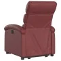 Sillón elevable eléctrico cuero artificial rojo tinto de , Sillones - Ref: Foro24-3204058, Precio: 332,58 €, Descuento: %
