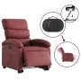 Sillón elevable eléctrico cuero artificial rojo tinto de , Sillones - Ref: Foro24-3204058, Precio: 332,58 €, Descuento: %