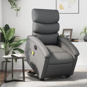 Elektrischer Massagesessel aus grauem Kunstleder von , Sessel - Ref: Foro24-3204064, Preis: 337,53 €, Rabatt: %