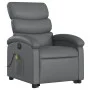 Gray synthetic leather electric lift massage chair by , Armchairs - Ref: Foro24-3204064, Price: 331,76 €, Discount: %