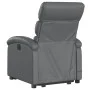 Sillón de masaje elevable eléctrico cuero sintético gris de , Sillones - Ref: Foro24-3204064, Precio: 331,76 €, Descuento: %