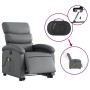Gray synthetic leather electric lift massage chair by , Armchairs - Ref: Foro24-3204064, Price: 315,82 €, Discount: %