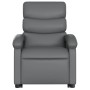 Gray synthetic leather electric lift massage chair by , Armchairs - Ref: Foro24-3204064, Price: 315,82 €, Discount: %