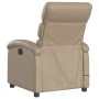 Cappuccino Synthetic Leather Electric Massage Recliner by , Armchairs - Ref: Foro24-3204039, Price: 302,31 €, Discount: %