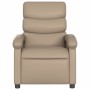 Cappuccino Synthetic Leather Electric Massage Recliner by , Armchairs - Ref: Foro24-3204039, Price: 296,46 €, Discount: %
