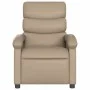 Sillón reclinable de masaje eléctrico cuero sintético capuchino de , Sillones - Ref: Foro24-3204039, Precio: 302,31 €, Descue...