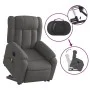 Anhebbarer elektrischer Massagesessel mit dunkelgrauem Stoff von , Sessel - Ref: Foro24-3205353, Preis: 355,79 €, Rabatt: %