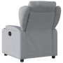 Sillón reclinable eléctrico tela gris claro de , Sillones - Ref: Foro24-3204458, Precio: 285,37 €, Descuento: %