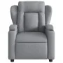 Electric recliner light gray fabric by , Armchairs - Ref: Foro24-3204458, Price: 299,02 €, Discount: %