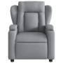 Sillón reclinable eléctrico tela gris claro de , Sillones - Ref: Foro24-3204458, Precio: 285,37 €, Descuento: %