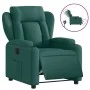 Sillón reclinable eléctrico tela verde oscuro de , Sillones - Ref: Foro24-3204464, Precio: 240,19 €, Descuento: %