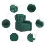 Sillón reclinable eléctrico tela verde oscuro de , Sillones - Ref: Foro24-3204464, Precio: 240,19 €, Descuento: %
