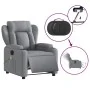 Electric Massage Recliner Light Gray Fabric by , Armchairs - Ref: Foro24-3204470, Price: 300,36 €, Discount: %