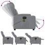 Elektrischer Massagesessel aus hellgrauem Stoff von , Sessel - Ref: Foro24-3204470, Preis: 295,46 €, Rabatt: %