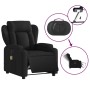 Elektrischer Massagesessel aus schwarzem Stoff von , Sessel - Ref: Foro24-3204472, Preis: 275,40 €, Rabatt: %