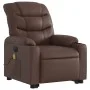Sillón de masaje elevable eléctrico cuero sintético marrón de , Sillones - Ref: Foro24-3206622, Precio: 387,19 €, Descuento: %