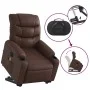 Sillón de masaje elevable eléctrico cuero sintético marrón de , Sillones - Ref: Foro24-3206622, Precio: 387,19 €, Descuento: %