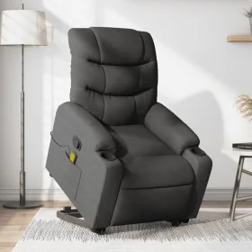 Silla de masaje reclinable de pie de tela gris oscuro de , Sillones - Ref: Foro24-3206655, Precio: 367,43 €, Descuento: %