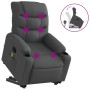 Liegender Fußmassagesessel aus dunkelgrauem Stoff von , Sessel - Ref: Foro24-3206655, Preis: 347,61 €, Rabatt: %