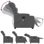 Liegender Fußmassagesessel aus dunkelgrauem Stoff von , Sessel - Ref: Foro24-3206655, Preis: 367,43 €, Rabatt: %