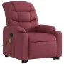 Red fabric liftable massage recliner by , Armchairs - Ref: Foro24-3206657, Price: 351,23 €, Discount: %