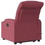 Red fabric liftable massage recliner by , Armchairs - Ref: Foro24-3206657, Price: 351,23 €, Discount: %