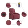 Red fabric liftable massage recliner by , Armchairs - Ref: Foro24-3206657, Price: 351,23 €, Discount: %
