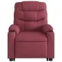 Red fabric liftable massage recliner by , Armchairs - Ref: Foro24-3206657, Price: 351,23 €, Discount: %