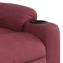 Red fabric liftable massage recliner by , Armchairs - Ref: Foro24-3206657, Price: 351,23 €, Discount: %