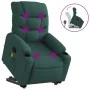 Liegender Fußmassagesessel aus dunkelgrünem Stoff von , Sessel - Ref: Foro24-3206660, Preis: 357,19 €, Rabatt: %