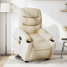 Liegender Fußmassagesessel aus cremefarbenem Stoff von , Sessel - Ref: Foro24-3206662, Preis: 353,10 €, Rabatt: %