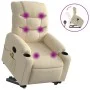 Liegender Fußmassagesessel aus cremefarbenem Stoff von , Sessel - Ref: Foro24-3206662, Preis: 353,10 €, Rabatt: %